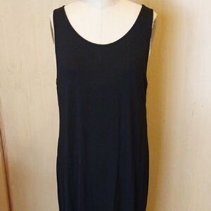 Habitat Black Sleeveless Tank Dress